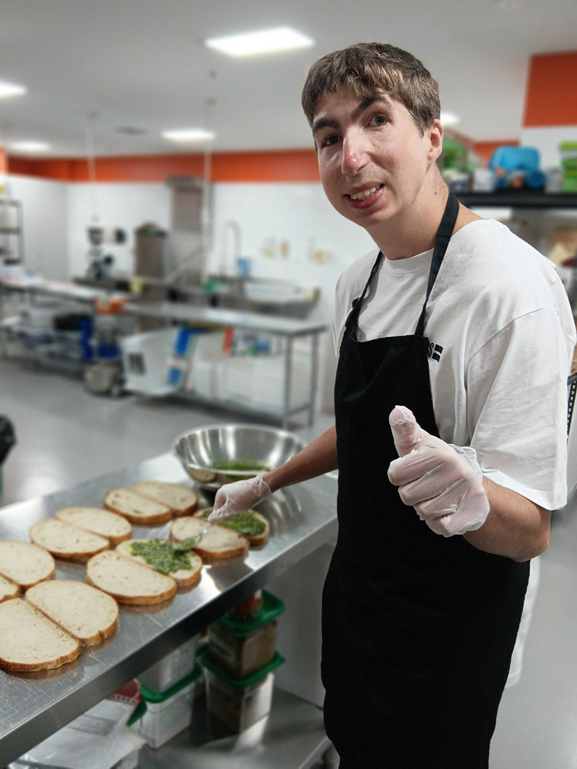 West Melbourne pop-up café creates award-wage jobs for people with disability