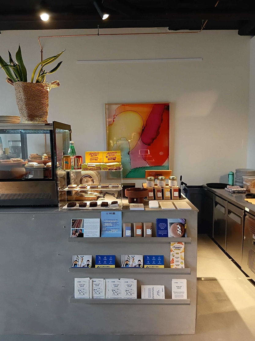 West Melbourne pop-up café creates award-wage jobs for people with disability