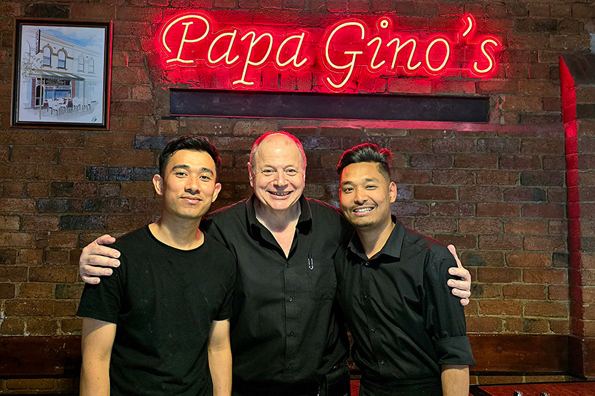 Papa Gino’s: brothers to brothers, serving Carlton since 1973