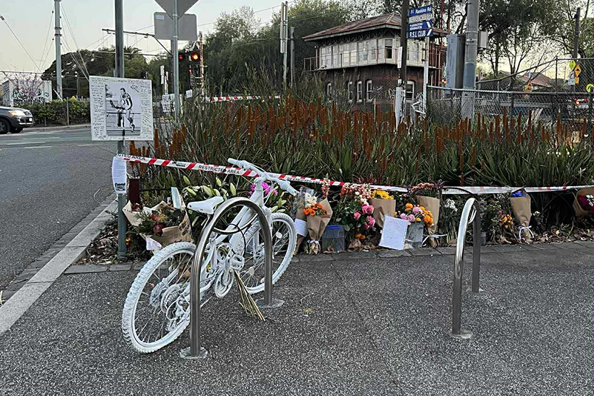 Kensington ghost bike symbol of human cost, advocate says