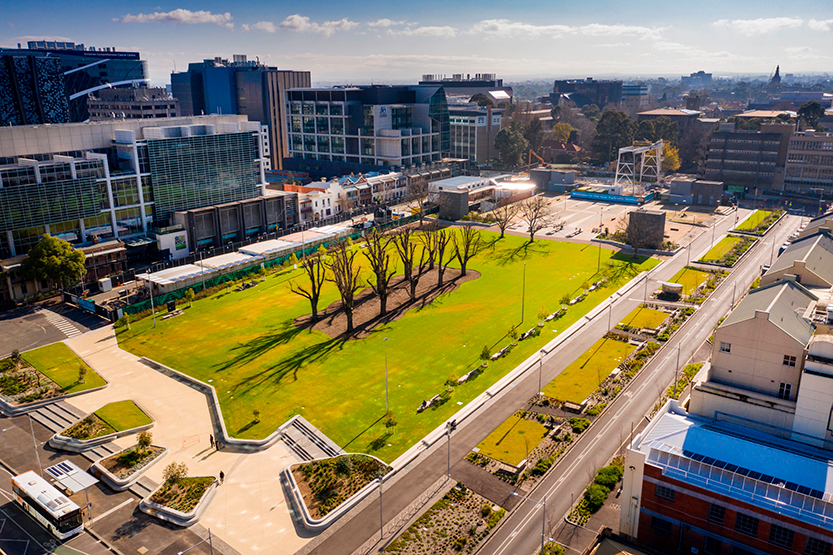 University Square upgrade a centrepiece of council’s new Garden City push
