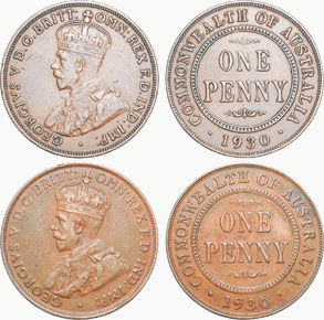 The famous 1930 Australian Penny