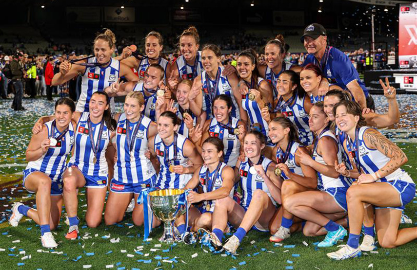 Hail the Roos: North Melbourne AFLW side awarded