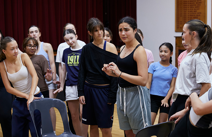 Academy students take flight with Mary Poppins production