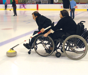 Wheelchair curling arrives