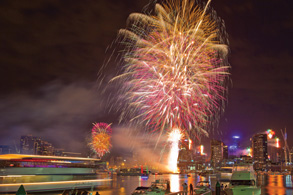 NYE fireworks a success
