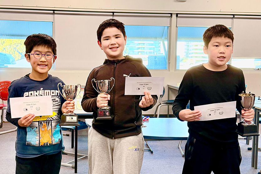 Inner-city kids shine at junior chess championships