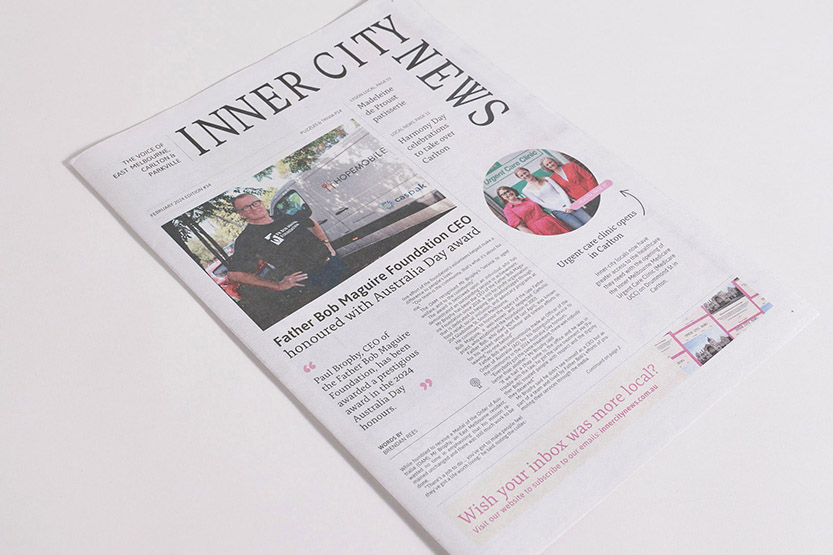 Thank you, Inner City News
