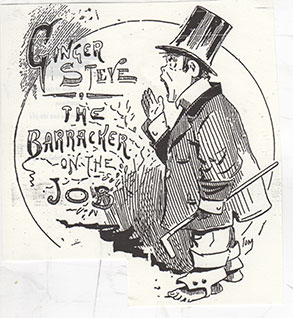 Barracking began in Southbank