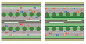 St Kilda Rd bike lane dispute