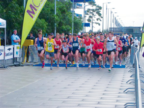 Rohan wins the Docklands Dash