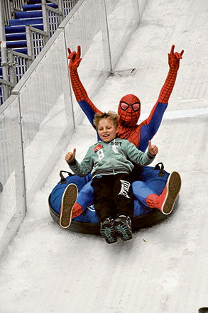 Winter thrill in Southbank
