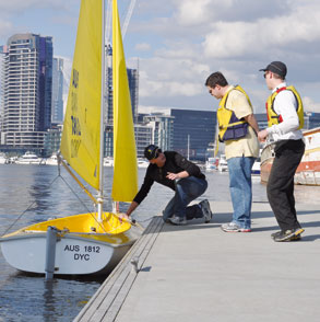 Sailing is easier than it looks