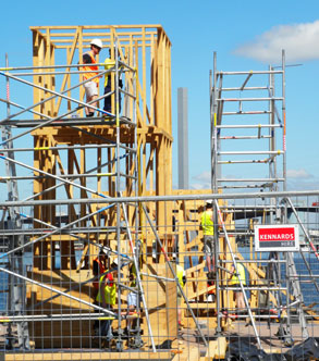 Pavilion takes shape
