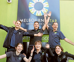 Come fly with Melbourne Star