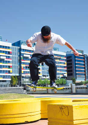Rabbi takes a leap of faith