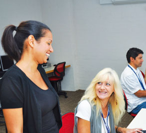 Docklands company lends a hand