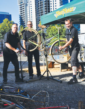 Bicycle repair ultra marathon