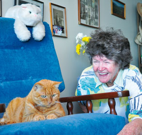 Who’s a lucky cat then?