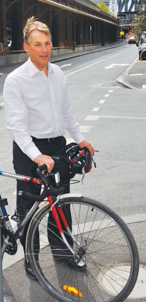 Riding to work has never been easier
