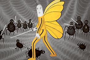 Humans are out and funny creatures are in