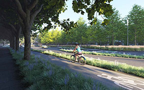 Traction gained on hoon cyclists