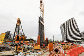 Constructing Anzac Station