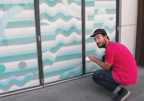 South Wharf turns artistic