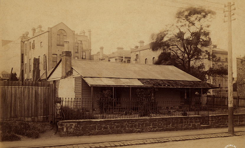 The Howitt family’s life in the inner city in pre-goldrush times