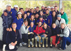 Paddlers compete