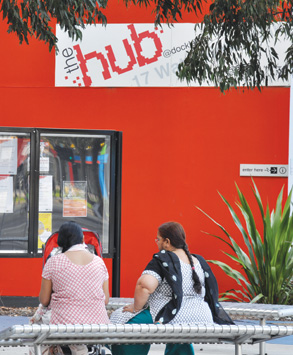 Hub site zoned for community