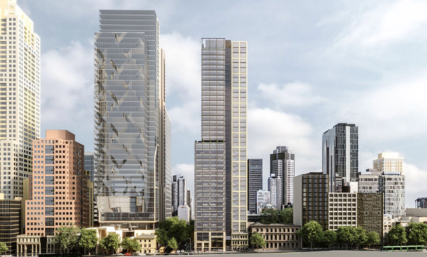 Big office tower next to Melbourne Club approved