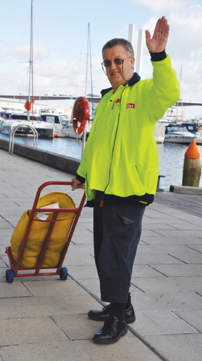 Parker the postie