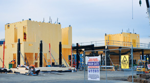 Library emerges from dock