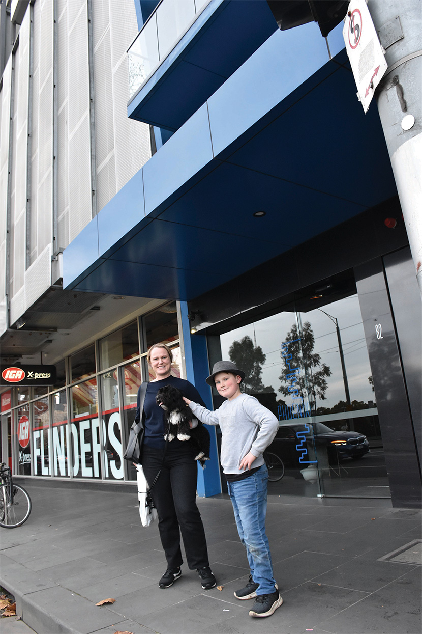 A Flinders St address
