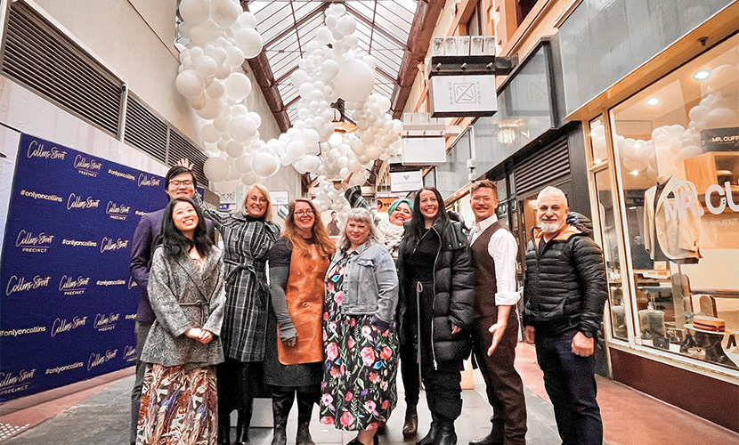 Creatives descend on Howey Place as part of shopfront program