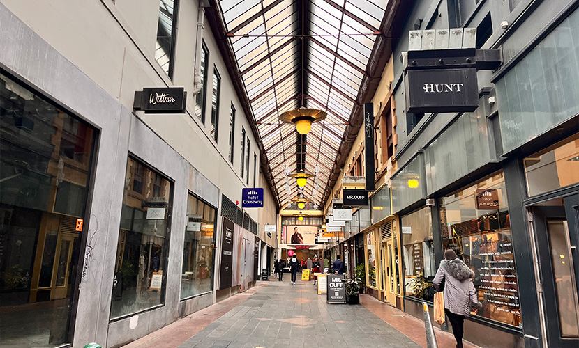 Creatives descend on Howey Place as part of shopfront program