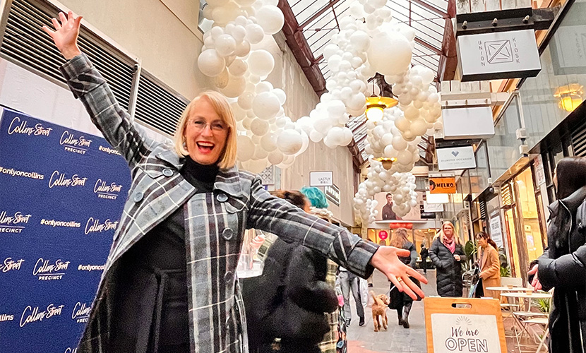 Creatives descend on Howey Place as part of shopfront program