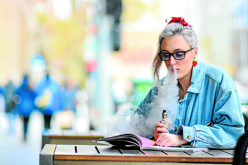 Vaping’s a searing health debate