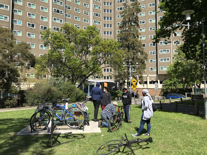 A story about the origins of the Kensington Community Bike Workshop