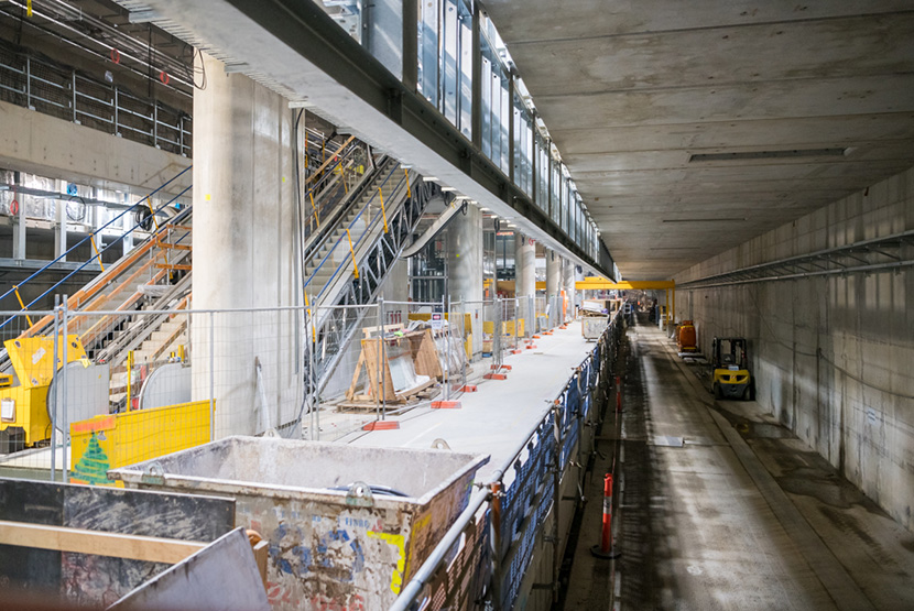 Work forging ahead at Arden Station