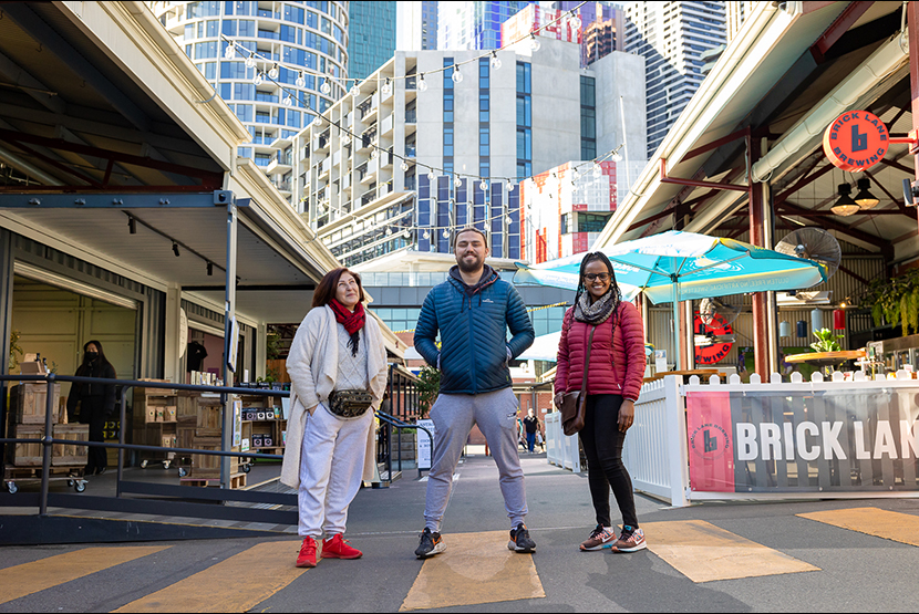 New group of refugee traders live their dreams at QVM