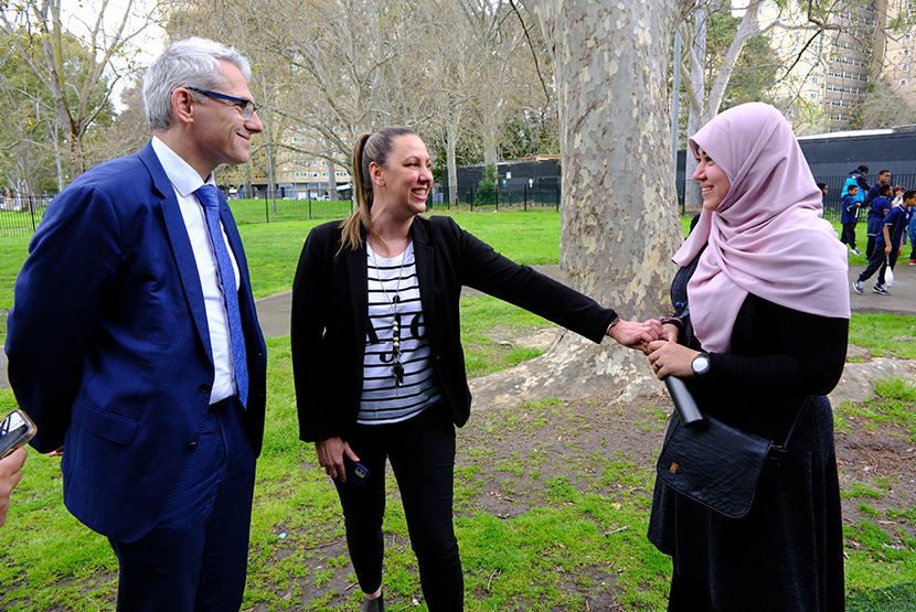 Community open day celebrates new school hub for families