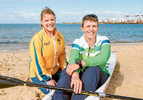 Local lifesavers fly the flag