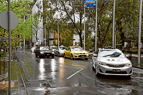 Eureka taxi jam