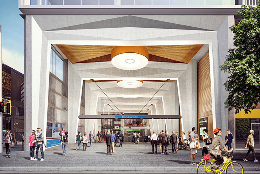 Internationally recognised artists to make a splash at CBD stations