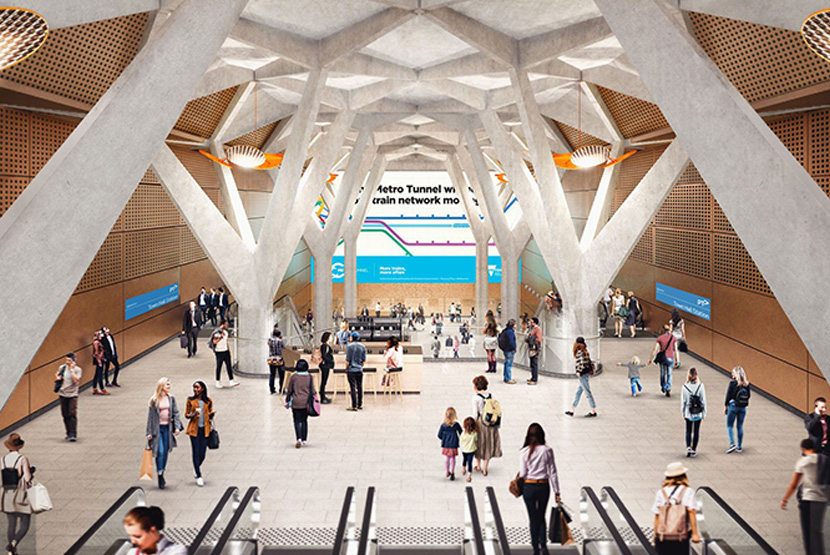 Internationally recognised artists to make a splash at CBD stations
