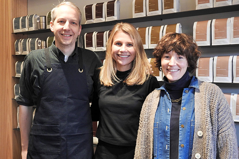 New coffee shop opens at QVM’s Munro development