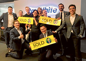 October in-room auction success