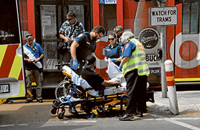 Tram accident